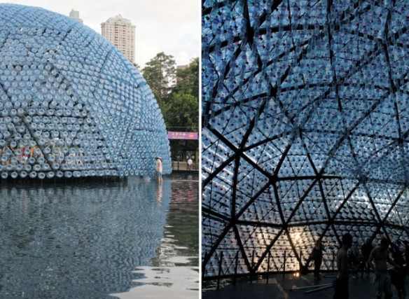 Lantern-Pavilion-made-from-Recycled-Water-Bottles5-640x468